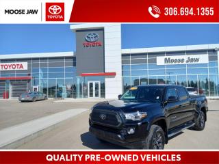 Used 2023 Toyota Tacoma LOCAL TRADE WITH ONLY 9,687 KMS, SR5 SPORT PACKAGE, BONUS TONNEAU COVER AND RUNNING BOARDS for sale in Moose Jaw, SK