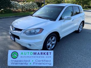 Used 2008 Acura RDX STUNNING CONDITION, FINANCING, WARRANTY, INSPECTED W/BCAA MEMBERSHIP! for sale in Surrey, BC