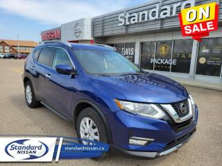 <b>Pearl Metallic Premium Paint!</b><br> <br>  Compare at $27699 - Our Price is just $26551! <br> <br>   This 2019 Nissan Rogue offers a quiet and comfortable interior, impressive fuel efficiency, and capacious cargo space. This  2019 Nissan Rogue is for sale today in Swift Current. <br> <br>With unbeatable value in stylish and attractive package, the Nissan Rogue is built to be the new SUV for the modern buyer. Big on passenger room, cargo space, and awesome technology, the 2019 Nissan Rogue is ready for the next generation of SUV owners. If you demand more from your vehicle, the Nissan Rogue is ready to satisfy with safety, technology, and refined quality. This  SUV has 96,018 kms. Its  caspian blue in colour  . It has an automatic transmission and is powered by a  170HP 2.5L 4 Cylinder Engine.  It may have some remaining factory warranty, please check with dealer for details. <br> <br> Our Rogues trim level is SV. This Nissan Rogue SV ups the ante, with power-adjustable heated comfort front seats with lumbar support, a 7-inch infotainment screen with a 6-speaker audio system, Apple CarPlay, Android Auto, and SiriusXM satellite radio, automatic headlights with intelligent high beams, front fog lights and daytime running lights, proximity keyless entry with push-button and remote start, unique metal-look interior trim accents, and a cabin air filtration system. Road safety is assured with a suite of driver-assistive packages such as adaptive cruise control, lane-keeping assist, lane departure warning, blind-spot detection, front pedestrian braking, forward collision mitigation, a rearview camera, and even more. This vehicle has been upgraded with the following features: Pearl Metallic Premium Paint. <br> <br>To apply right now for financing use this link : <a href=https://www.standardnissan.ca/finance/apply-for-financing/ target=_blank>https://www.standardnissan.ca/finance/apply-for-financing/</a><br><br> <br/><br>Why buy from Standard Nissan in Swift Current, SK? Our dealership is owned & operated by a local family that has been serving the automotive needs of local clients for over 110 years! We rely on a reputation of fair deals with good service and top products. With your support, we are able to give back to the community. <br><br>Every retail vehicle new or used purchased from us receives our 5-star package:<br><ul><li>*Platinum Tire & Rim Road Hazzard Coverage</li><li>**Platinum Security Theft Prevention & Insurance</li><li>***Key Fob & Remote Replacement</li><li>****$20 Oil Change Discount For As Long As You Own Your Car</li><li>*****Nitrogen Filled Tires</li></ul><br>Buyers from all over have also discovered our customer service and deals as we deliver all over the prairies & beyond!#BetterTogether<br> Come by and check out our fleet of 40+ used cars and trucks and 40+ new cars and trucks for sale in Swift Current.  o~o
