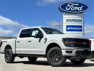 <b>18 inch Aluminum Wheels, Tow Package, Tailgate Step, Spray-In Bed Liner!</b><br> <br> <br> <br>  Smart engineering, impressive tech, and rugged styling make the F-150 hard to pass up. <br> <br>Just as you mould, strengthen and adapt to fit your lifestyle, the truck you own should do the same. The Ford F-150 puts productivity, practicality and reliability at the forefront, with a host of convenience and tech features as well as rock-solid build quality, ensuring that all of your day-to-day activities are a breeze. Theres one for the working warrior, the long hauler and the fanatic. No matter who you are and what you do with your truck, F-150 doesnt miss.<br> <br> This avalanche grey Crew Cab 4X4 pickup   has a 10 speed automatic transmission and is powered by a  400HP 3.5L V6 Cylinder Engine.<br> <br> Our F-150s trim level is Tremor. Upgrading to this Ford F-150 Tremor is a great choice as it comes loaded with exclusive aluminum wheels, a performance off-road suspension, a dual stainless steel exhaust with black tip, front fog lights, remote keyless entry and remote engine start, Ford Co-Pilot360 that features lane keep assist, pre-collision assist and automatic emergency braking. Enhanced features include body colored exterior accents, SYNC 4 with enhanced voice recognition, Apple CarPlay and Android Auto, FordPass Connect 4G LTE, steering wheel mounted cruise control, a powerful audio system, trailer hitch and sway control, cargo box lights, power door locks and a rear view camera to help when backing out of a tight spot. This vehicle has been upgraded with the following features: 18 Inch Aluminum Wheels, Tow Package, Tailgate Step, Spray-in Bed Liner. <br><br> View the original window sticker for this vehicle with this url <b><a href=http://www.windowsticker.forddirect.com/windowsticker.pdf?vin=1FTFW4L81RFA65953 target=_blank>http://www.windowsticker.forddirect.com/windowsticker.pdf?vin=1FTFW4L81RFA65953</a></b>.<br> <br>To apply right now for financing use this link : <a href=https://www.bourgeoismotors.com/credit-application/ target=_blank>https://www.bourgeoismotors.com/credit-application/</a><br><br> <br/> Incentives expire 2024-05-31.  See dealer for details. <br> <br>Discount on vehicle represents the Cash Purchase discount applicable and is inclusive of all non-stackable and stackable cash purchase discounts from Ford of Canada and Bourgeois Motors Ford and is offered in lieu of sub-vented lease or finance rates. To get details on current discounts applicable to this and other vehicles in our inventory for Lease and Finance customer, see a member of our team. </br></br>Discover a pressure-free buying experience at Bourgeois Motors Ford in Midland, Ontario, where integrity and family values drive our 78-year legacy. As a trusted, family-owned and operated dealership, we prioritize your comfort and satisfaction above all else. Our no pressure showroom is lead by a team who is passionate about understanding your needs and preferences. Located on the shores of Georgian Bay, our dealership offers more than just vehiclesits an experience rooted in community, trust and transparency. Trust us to provide personalized service, a diverse range of quality new Ford vehicles, and a seamless journey to finding your perfect car. Join our family at Bourgeois Motors Ford and let us redefine the way you shop for your next vehicle.<br> Come by and check out our fleet of 80+ used cars and trucks and 200+ new cars and trucks for sale in Midland.  o~o