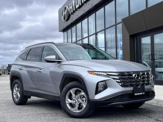 <b>Sunroof, Navigation, Leatherette Seats, Heated Seats, Apple CarPlay, Android Auto, Heated Steering Wheel, Adaptive Cruise Control, Blind Spot Detection, Lane Keep Assist, Lane Departure Warning, Forward Collision Alert, LED Lights, Tow Package</b><br> <br> <br> <br>  This Hyundai Tucson questions every detail with a relentless effort to improve your driving experience. <br> <br>This 2024 Hyundai Tucson was made with eye for detail. From subtle surprises to bold design features, every part of this 2024 Hyundai Tucson is a treat. Stepping into the interior feels like a step right into the future with breathtaking technology and luxury that will make your smartphone jealous. Add on an intelligently capable chassis and drivetrain and you have the SUV of the future, ready for you today.<br> <br> This titan grey SUV  has a 8 speed automatic transmission and is powered by a  187HP 2.5L 4 Cylinder Engine.<br> <br> Our Tucsons trim level is Trend. Step up to this Tucson with the Trend Package and be treated to leatherette-trimmed heated front seats, an express open/close glass sunroof, a heated leather-wrapped steering wheel, proximity keyless entry with push button start, remote engine start, and a 10.25-inch infotainment screen now with voice-activated navigation, and bundled with Apple CarPlay and Android Auto, with a 6-speaker audio system. Occupant safety is assured, thanks to adaptive cruise control, blind spot detection, lane keep assist with lane departure warning, forward collision avoidance with pedestrian and cyclist detection, and a rear view camera. Additional features include dual-zone climate control, LED headlights with automatic high beams, towing equipment with trailer sway control, and even more.<br><br> <br>To apply right now for financing use this link : <a href=https://www.bourgeoishyundai.com/finance/ target=_blank>https://www.bourgeoishyundai.com/finance/</a><br><br> <br/>    6.99% financing for 96 months.  Incentives expire 2024-05-31.  See dealer for details. <br> <br>Drive with Confidence! At Bourgeois Auto Group, we go beyond selling cars. With over 75 years of delivering extraordinary automotive experiences, were here for you at our showrooms, on the road, or even at your home in Midland Ontario, Simcoe County, and Central Ontario. Experience the convenience of complementary enclosed trailer delivery. <br><br>Why Choose Bourgeois Auto Group for your next vehicle? Whether youre seeking a new or pre-owned vehicle, searching for a qualified repair center, or looking for vehicle parts, we have the answer. Explore our extensive selection of over 25 brand manufacturers and 200+ Pre-owned Vehicles. As we constantly adapt to meet customers needs and stay ahead of the competition, we invest in modern technology to stay on the cutting edge.  Our strategic programs and tools use current market data to price our vehicles competitively and ensure you get the best deal, not just on the new car but also on your trade-in. <br><br>Request your free Live Market analysis report and save time and money. <br><br>SELL YOUR CAR to us! Regardless of make, model, or condition, we buy cars with no purchase necessary. <br><br> Come by and check out our fleet of 30+ used cars and trucks and 50+ new cars and trucks for sale in Midland.  o~o