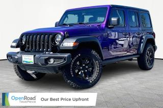 Used 2023 Jeep Wrangler 4xe Willys 4xe for sale in Burnaby, BC
