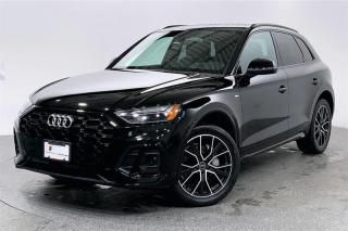 This 2022 Audi Q5 45 2.0T Progressiv Quattro comes in, Sleek Mythos black with Black Leather Interior. Equipped with S Line Black Package, Top View Camera, Push Start Button, Heated Front Seats, Multifunction Steering Wheel and numerous other premium features. It boasts a clean history with no reported accidents or claims, having been meticulously maintained by its dedicated owner. Porsche Center Langley has been honored with the prestigious Porsche Premier Dealer Award for 7 consecutive years. Conveniently located near Highway 1 in beautiful Langley, British Columbia. Open Road provides appealing finance and lease options tailored to meet your specific needs. Contact one of our highly trained Sales Executives for further assistance. Please note that additional fees, including a $495 documentation fee &  a $490 dealer prep fee, apply to all pre owned vehicles.