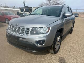 Used 2016 Jeep Compass High Altitude Leather Back Up Cam Sun Roof Heated for sale in Edmonton, AB