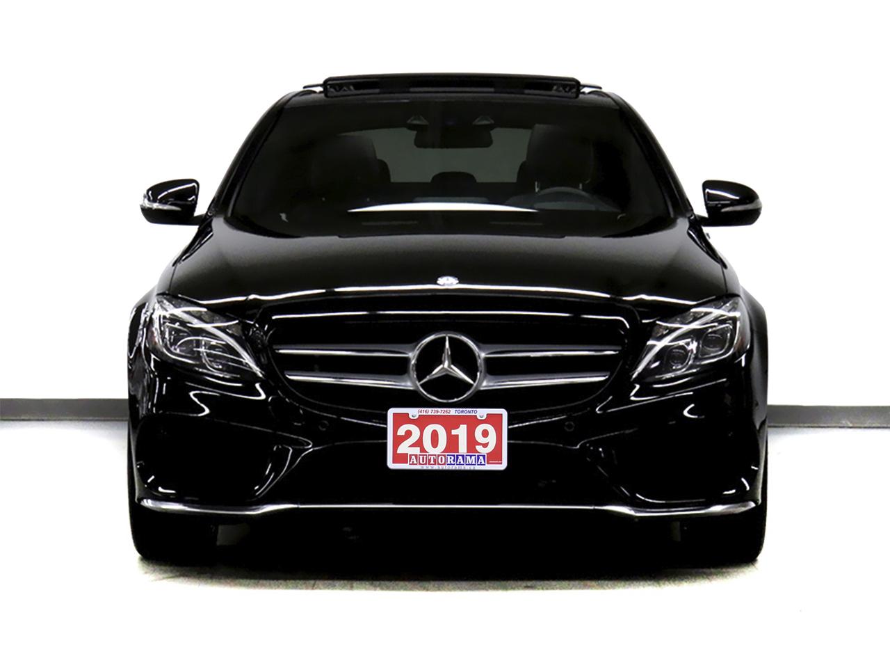 2019 Mercedes-Benz C-Class 4MATIC | AMG Pkg | Nav | 360Cam | Pano roof | BSM