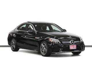 Used 2019 Mercedes-Benz C-Class 4MATIC | AMG Pkg | Nav | 360Cam | Pano roof | BSM for sale in Toronto, ON