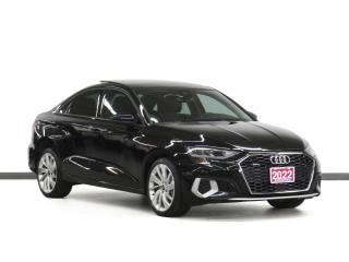 Used 2022 Audi A3 KOMFORT | AWD | Leather | Sunroof | BSM | CarPlay for sale in Toronto, ON