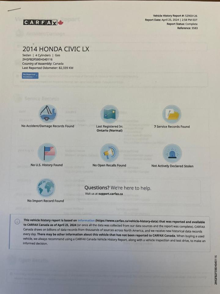 2014 Honda Civic AUTO NO ACCIDENT SUROOF BACKUP CAM BLINDSPOT CAM - Photo #32