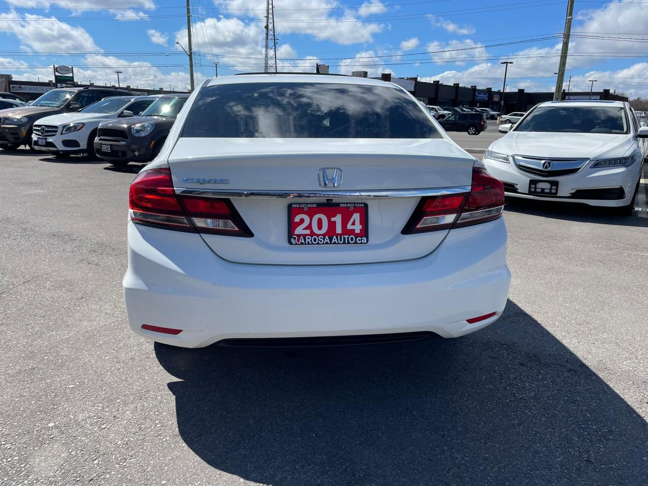 2014 Honda Civic AUTO NO ACCIDENT SUROOF BACKUP CAM BLINDSPOT CAM Photo3