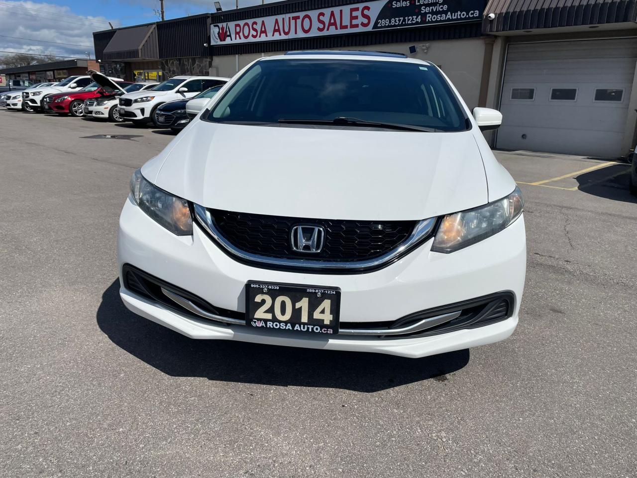 2014 Honda Civic AUTO NO ACCIDENT SUROOF BACKUP CAM BLINDSPOT CAM - Photo #8