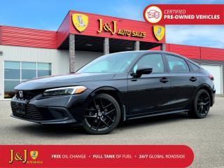 Black 2022 Honda Civic Sport Touring FWD CVT 1.5L I4 Turbocharged DOHC 16V LEV3-SULEV30 180hp Welcome to our dealership, where we cater to every car shoppers needs with our diverse range of vehicles. Whether youre seeking peace of mind with our meticulously inspected and Certified Pre-Owned vehicles, looking for great value with our carefully selected Value Line options, or are a hands-on enthusiast ready to tackle a project with our As-Is mechanic specials, weve got something for everyone. At our dealership, quality, affordability, and variety come together to ensure that every customer drives away satisfied. Experience the difference and find your perfect match with us today.<br><br>Black Leather.