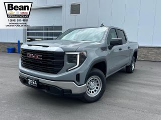 New 2024 GMC Sierra 1500 Pro 2.7L 4CYL WITH REMOTE ENTRY, HITCH GUIDANCE, HD REAR VISION CAMERA, EZ LIFT TAILGATE for sale in Carleton Place, ON
