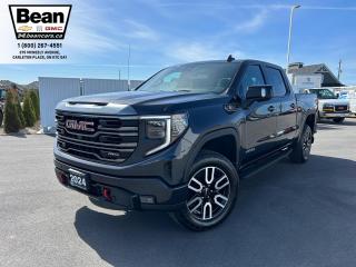 New 2024 GMC Sierra 1500 AT4 3.0L DURAMAX WITH REMOTE START/ENTRY, HEATED SETAS, HEATED STEERING WHEEL, VENTILATED SEATS, HD SURROUND VISION for sale in Carleton Place, ON