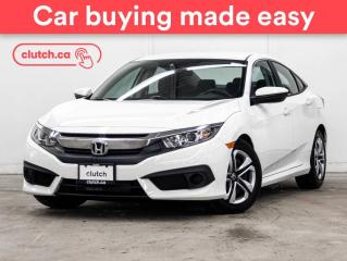 Used 2017 Honda Civic Sedan LX w/ Apple CarPlay & Android Auto, Bluetooth, Rearview Cam for sale in Toronto, ON