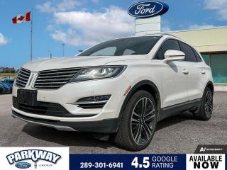 Used 2017 Lincoln MKC Reserve 3.2L ENGINE | MOONROOF | TECHNOLOGY PKG for sale in Waterloo, ON