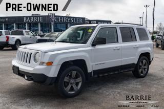 <p>Embark on your next adventure with confidence in the 2015 Jeep Patriot High Altitude 4x4. This versatile SUV combines rugged capability with refined comfort, offering the perfect balance for both on-road and off-road excursions.</p>

<p><strong>Performance:</strong></p>

<p>Equipped with a robust 2.4L DOHC 16V VVT I-4 engine and paired with a responsive 6-Speed Automatic Transmission, the Patriot High Altitude delivers reliable performance in any driving condition. With advanced features like Hill Start Assist and Electronic Stability Control, you can tackle challenging terrain with ease.</p>

<p><strong>Exterior:</strong></p>

<p>Sporting a classic Bright White exterior finish and complemented by sleek 17X6.5-inch Mineral Grey aluminum wheels, the Patriot High Altitude commands attention wherever it goes. Additional features like fog lamps, body-color door handles, and a power express open/close sunroof add both style and functionality to your driving experience.</p>

<p><strong>Interior:</strong></p>

<p>Step inside the cabin of the Patriot High Altitude and discover a refined oasis of comfort and convenience. Luxurious leather-faced bucket seats, heated front seats, and a leather-wrapped steering wheel elevate your driving experience, while amenities like air conditioning, power windows, and illuminated cupholders enhance overall comfort and convenience.</p>

<p><strong>Technology & Safety:</strong></p>

<p>Stay connected and protected on the road with advanced technology and safety features. The Uconnect 130 AM/FM/CD system keeps you entertained, while the Sirius Satellite Radio Group provides access to a wide range of entertainment options. Safety features like Advanced Multistage Front Airbags and Electronic Roll Mitigation ensure peace of mind on every journey.</p>

<p>The 2015 Jeep Patriot High Altitude 4x4 offers the perfect blend of rugged capability, refined comfort, and advanced technology. Whether youre navigating city streets or exploring off-road trails, this SUV is equipped to handle it all. Visit our dealership today and experience the adventure-ready Patriot High Altitude for yourself!</p>