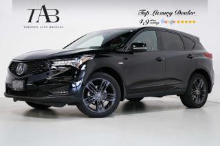 Used 2021 Acura RDX A-SPEC | RED LEATHER | ELS STUDIO | 20 IN WHEELS for sale in Vaughan, ON