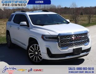 Used 2021 GMC Acadia AWD 4dr Denali | LEATHER | SUNROOF | NAV for sale in Orillia, ON