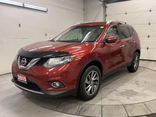 Used 2015 Nissan Rogue SL PREMIUM AWD | PANO ROOF |LEATHER |360 CAM | NAV for sale in Ottawa, ON