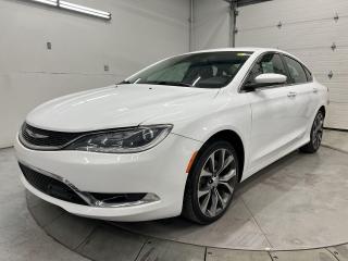 Used 2015 Chrysler 200 C | HEATED LEATHER | REAR CAM | REMOTE START for sale in Ottawa, ON