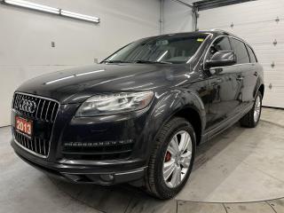 Used 2013 Audi Q7 3.0 TDI AWD | DIESEL | PANO ROOF | HEATED LEATHER for sale in Ottawa, ON