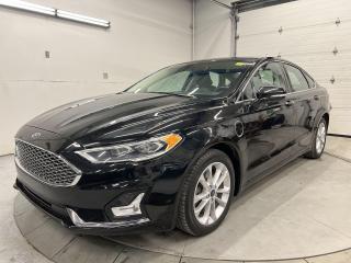 Used 2019 Ford Fusion Energi TITANIUM| SUNROOF | COOLED LEATHER | NAV | LOADED! for sale in Ottawa, ON
