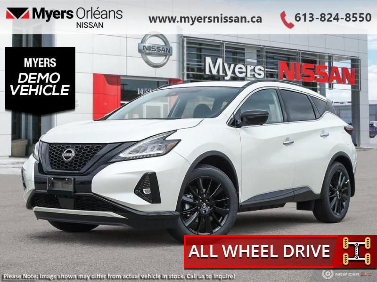 Used 2024 Nissan Murano Midnight Edition  $3000 DEALER DISCOUNTEXECUTIVE DEMO for sale in Orleans, ON