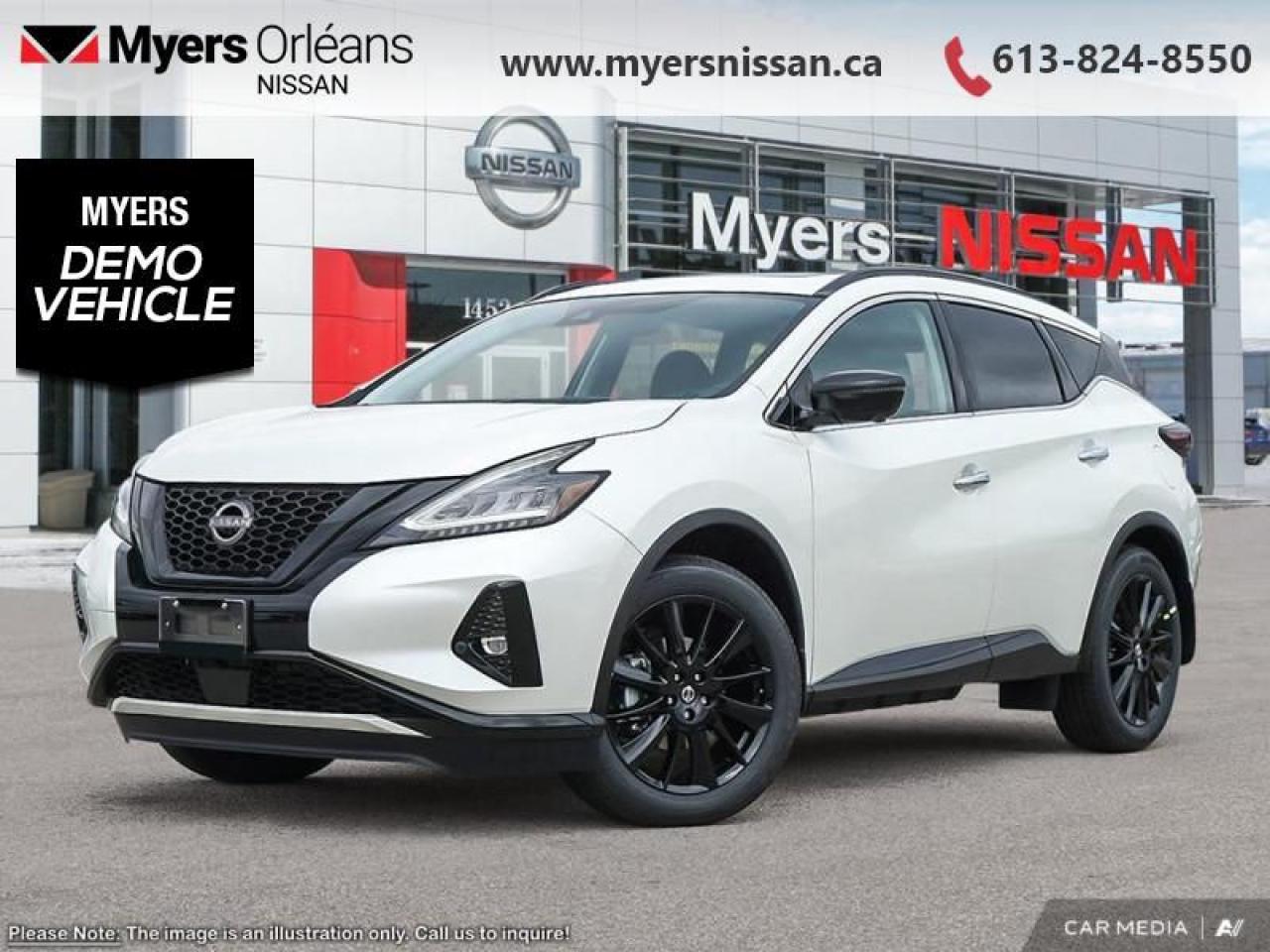 Used 2024 Nissan Murano Midnight Edition  $3000 DEALER DISCOUNTEXECUTIVE DEMO for sale in Orleans, ON