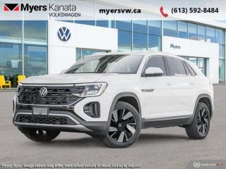 <b>Premium Audio,  Navigation,  Sunroof,  Leather Seats,  Cooled Seats!</b><br> <br> <br> <br>  This 2024 Volkswagen Atlas Cross Sport is a versatile and capable family SUV, with impressive driving dynamics and outstanding aesthetics. <br> <br>This 2024 VW Atlas Cross Sport is a crossover SUV with a gently sloped roofline to form the distinct silhouette of a coupe, without taking a toll on practicality and driving dynamics. On the inside, trim pieces are crafted with premium materials and carefully put together to ensure rugged build quality. With loads of standard safety technology that inspires confidence, this 2024 Volkswagen Atlas Cross Sport is an excellent option for a versatile and capable family SUV with dazzling looks.<br> <br> This oryx white pearl effect SUV  has an automatic transmission and is powered by a  2.0L I4 16V GDI DOHC Turbo engine.<br> <br> Our Atlas Cross Sports trim level is Highline 2.0 TSI. Upgrading to this Highline trim rewards you with awesome standard features such as a panoramic sunroof, harman/kardon premium audio, integrated navigation, and leather seating upholstery. Also standard include a power liftgate for rear cargo access, heated and ventilated front seats, a heated steering wheel, remote engine start, adaptive cruise control, and a 12-inch infotainment system with Car-Net mobile hotspot internet access, Apple CarPlay and Android Auto. Safety features also include blind spot detection, lane keeping assist with lane departure warning, front and rear collision mitigation, park distance control, and autonomous emergency braking. This vehicle has been upgraded with the following features: Premium Audio,  Navigation,  Sunroof,  Leather Seats,  Cooled Seats. <br><br> <br>To apply right now for financing use this link : <a href=https://www.myersvw.ca/en/form/new/financing-request-step-1/44 target=_blank>https://www.myersvw.ca/en/form/new/financing-request-step-1/44</a><br><br> <br/>    5.99% financing for 84 months. <br> Buy this vehicle now for the lowest bi-weekly payment of <b>$465.00</b> with $0 down for 84 months @ 5.99% APR O.A.C. ( taxes included, $1071 (OMVIC fee, Air and Tire Tax, Wheel Locks, Admin fee, Security and Etching) is included in the purchase price.    ).  Incentives expire 2024-05-31.  See dealer for details. <br> <br> <br>LEASING:<br><br>Estimated Lease Payment: $360 bi-weekly <br>Payment based on 5.49% lease financing for 60 months with $0 down payment on approved credit. Total obligation $46,833. Mileage allowance of 16,000 KM/year. Offer expires 2024-05-31.<br><br><br>Call one of our experienced Sales Representatives today and book your very own test drive! Why buy from us? Move with the Myers Automotive Group since 1942! We take all trade-ins - Appraisers on site!<br> Come by and check out our fleet of 40+ used cars and trucks and 110+ new cars and trucks for sale in Kanata.  o~o