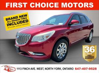 Used 2013 Buick Enclave ~AUTOMATIC, FULLY CERTIFIED WITH WARRANTY!!!~ for sale in North York, ON