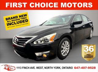Used 2013 Nissan Altima S ~AUTOMATIC, FULLY CERTIFIED WITH WARRANTY!!!~ for sale in North York, ON