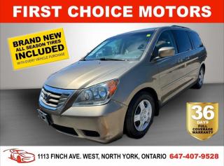 Used 2008 Honda Odyssey EX ~AUTOMATIC, FULLY CERTIFIED WITH WARRANTY!!!~ for sale in North York, ON