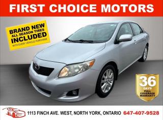 Used 2009 Toyota Corolla LE ~AUTOMATIC, FULLY CERTIFIED WITH WARRANTY!!!~ for sale in North York, ON
