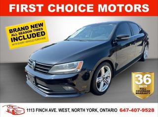 Welcome to First Choice Motors, the largest car dealership in Toronto of pre-owned cars, SUVs, and vans priced between $5000-$15,000. With an impressive inventory of over 300 vehicles in stock, we are dedicated to providing our customers with a vast selection of affordable and reliable options. <br><br>Were thrilled to offer a used 2016 Volkswagen Jetta HIGHLINE, black color with 181,000km (STK#7303) This vehicle was $13990 NOW ON SALE FOR $12990. It is equipped with the following features:<br>- Automatic Transmission<br>- Leather Seats<br>- Sunroof<br>- Heated seats<br>- Bluetooth<br>- Reverse camera<br>- Alloy wheels<br>- Power windows<br>- Power locks<br>- Power mirrors<br>- Air Conditioning<br><br>At First Choice Motors, we believe in providing quality vehicles that our customers can depend on. All our vehicles come with a 36-day FULL COVERAGE warranty. We also offer additional warranty options up to 5 years for our customers who want extra peace of mind.<br><br>Furthermore, all our vehicles are sold fully certified with brand new brakes rotors and pads, a fresh oil change, and brand new set of all-season tires installed & balanced. You can be confident that this car is in excellent condition and ready to hit the road.<br><br>At First Choice Motors, we believe that everyone deserves a chance to own a reliable and affordable vehicle. Thats why we offer financing options with low interest rates starting at 7.9% O.A.C. Were proud to approve all customers, including those with bad credit, no credit, students, and even 9 socials. Our finance team is dedicated to finding the best financing option for you and making the car buying process as smooth and stress-free as possible.<br><br>Our dealership is open 7 days a week to provide you with the best customer service possible. We carry the largest selection of used vehicles for sale under $9990 in all of Ontario. We stock over 300 cars, mostly Hyundai, Chevrolet, Mazda, Honda, Volkswagen, Toyota, Ford, Dodge, Kia, Mitsubishi, Acura, Lexus, and more. With our ongoing sale, you can find your dream car at a price you can afford. Come visit us today and experience why we are the best choice for your next used car purchase!<br><br>All prices exclude a $10 OMVIC fee, license plates & registration  and ONTARIO HST (13%)