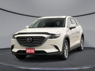 The 2016 Mazda CX-9 is an award winning SUV that will tantalize your senses with its luxurious premium quality cabin. This  2016 Mazda CX-9 is for sale today in Sudbury. <br> <br>The all-new 2016 Mazda CX-9 takes the three-row - family friendly SUV into fresh new territory. Crafted for exceptional handling, with excellent fuel economy, this is one SUV youll love to drive day in and day out. Add in Mazdas KODO Soul of Motion design that artfully takes into account the smallest practical details, exception seating and cargo options and your everyday driving experience just got a whole lot more comfortable.This  SUV has 127,062 kms. Its  snowflake white pearl in colour  . It has an automatic transmission and is powered by a  2.5L I4 16V GDI DOHC Turbo engine.  <br> <br>To apply right now for financing use this link : <a href=https://www.palladinohonda.com/finance/finance-application target=_blank>https://www.palladinohonda.com/finance/finance-application</a><br><br> <br/><br>Palladino Honda is your ultimate resource for all things Honda, especially for drivers in and around Sturgeon Falls, Elliot Lake, Espanola, Alban, and Little Current. Our dealership boasts a vast selection of high-class, top-quality Honda models, as well as expert financing advice and impeccable automotive service. These factors arent what set us apart from other dealerships, though. Rather, our uncompromising customer service and professionalism make every experience unforgettable, and keeps drivers coming back. The advertised price is for financing purchases only. All cash purchases will be subject to an additional surcharge of $2,501.00. This advertised price also does not include taxes and licensing fees.<br> Come by and check out our fleet of 100+ used cars and trucks and 80+ new cars and trucks for sale in Sudbury.  o~o