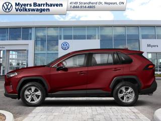 <b>Low Mileage, Sunroof,  Heated Steering Wheel,  Power Liftgate,  Heated Seats,  Aluminum Wheels!</b><br> <br>    The RAV4 is here to help you realize your full potential in every moment. This  2021 Toyota RAV4 is fresh on our lot in Nepean. <br> <br>Introducing the Toyota RAV4, a radical redesign of a storied legend. While the RAV4 is loaded with modern creature comforts, conveniences, and safety, this SUV is still true to its roots with incredible capability. Whether youre running errands in the city or exploring the countryside, the RAV4 empowers your ambitions and redefines what you can do. Make new and exciting memories in this ultra efficient Toyota RAV4 today! This low mileage  SUV has just 31,289 kms. Its  ruby flare pearl in colour  . It has an automatic transmission and is powered by a  203HP 2.5L 4 Cylinder Engine.  This unit has some remaining factory warranty for added peace of mind. <br> <br> Our RAV4s trim level is XLE AWD. Stepping up to this all wheel drive RAV4 XLE is a great choice as it comes with premium features such as a power sunroof, dual zone climate control, Toyotas Smart Key system with push button start, a 7 inch touchscreen with Entune Audio 3.0, Apple CarPlay, Android Auto, extra USB and aux inputs, heated seats with more premium seat material, a leather heated steering wheel and stylish aluminum wheels. Additional features includes a power drivers seat, LED headlights and fog lights, heated power mirrors, Toyota Safety Sense 2.0, dynamic radar cruise control, automatic highbeam assist, blind spot monitoring with rear cross traffic alert, and lane keep assist with lane departure warning plus so much more. This vehicle has been upgraded with the following features: Sunroof,  Heated Steering Wheel,  Power Liftgate,  Heated Seats,  Aluminum Wheels,  Apple Carplay,  Android Auto. <br> <br>To apply right now for financing use this link : <a href=https://www.barrhavenvw.ca/en/form/new/financing-request-step-1/44 target=_blank>https://www.barrhavenvw.ca/en/form/new/financing-request-step-1/44</a><br><br> <br/><br> Buy this vehicle now for the lowest bi-weekly payment of <b>$237.75</b> with $0 down for 96 months @ 7.99% APR O.A.C. ((Plus applicable taxes and fees - Some conditions apply to get approved at the mentioned rate)     ).  See dealer for details. <br> <br>We are your premier Volkswagen dealership in the region. If youre looking for a new Volkswagen or a car, check out Barrhaven Volkswagens new, pre-owned, and certified pre-owned Volkswagen inventories. We have the complete lineup of new Volkswagen vehicles in stock like the GTI, Golf R, Jetta, Tiguan, Atlas Cross Sport, Volkswagen ID.4 electric vehicle, and Atlas. If you cant find the Volkswagen model youre looking for in the colour that you want, feel free to contact us and well be happy to find it for you. If youre in the market for pre-owned cars, make sure you check out our inventory. If you see a car that you like, contact 844-914-4805 to schedule a test drive.<br> Come by and check out our fleet of 30+ used cars and trucks and 70+ new cars and trucks for sale in Nepean.  o~o