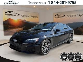 Used 2021 Audi S5 Progressiv 3.0 AWD*TURBO*CUIR ROUGE*TOIT* for sale in Québec, QC