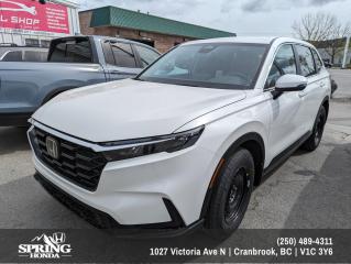 New 2024 Honda CR-V LX-B PRICE INCLUDES: FREIGHT & PDI, XPEL - PAINT PROTECTION FILM, ALL SEASON MATS, BLOCK HEATER, PREMIUM PAINT for sale in Cranbrook, BC