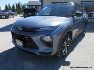 Used 2022 Chevrolet TrailBlazer ALL-WHEEL DRIVE RS-MODEL 5 PASSENGER 1.3L - DOHC.. HEATED SEATS & WHEEL.. PANORAMIC SUNROOF.. BOSE AUDIO.. BACK-UP CAMERA.. BLUETOOTH SYSTEM.. for sale in Bradford, ON
