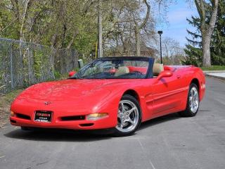 Used 2002 Chevrolet Corvette CONVERTIBLE-HEADS UP DISPLAY-CHROME WHEELS for sale in Toronto, ON
