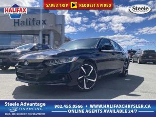 Used 2021 Honda Accord Sedan SE - LOW KM, HEATED LEATHER SEATS, HONDA SAFETY SENSE, LED LIGHTS, NO ACCIDENTS for sale in Halifax, NS