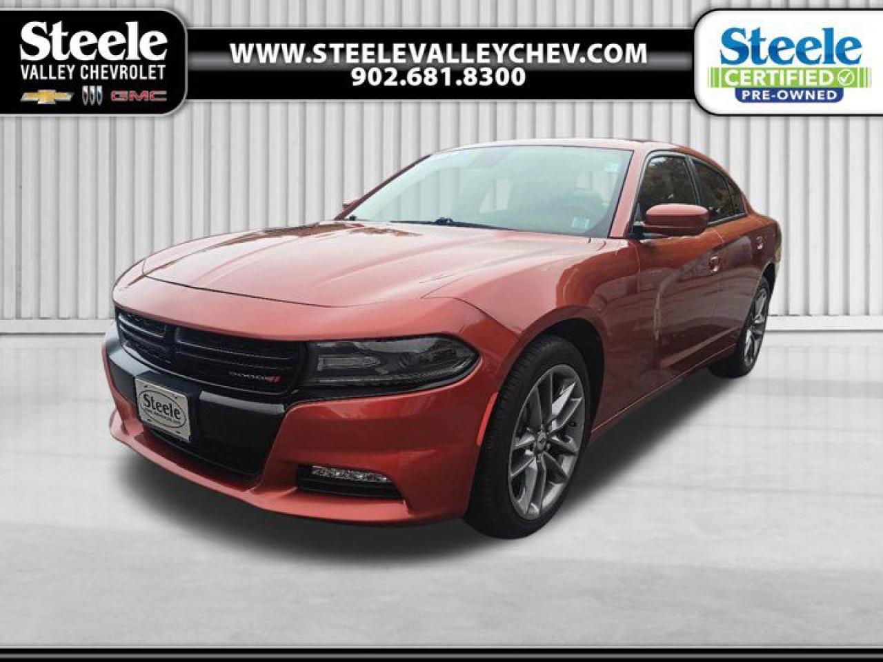 Turn heads and ignite your passion for driving with this stunning 2021 Dodge Charger V6, finished in the bold and unmistakable Sinamon Stick color. With only 80,000 km, this performance sedan combines striking design with thrilling capability, powered by a 300hp engine that delivers exhilarating acceleration and smooth handling.Known for its muscle car heritage and modern innovation, the Dodge Charger perfectly balances performance with comfort, offering a spacious, tech-forward interior that makes every drive a pleasure. Whether youre cruising the city streets or hitting the highway, this Charger ensures you do it in style and power. Dont miss the opportunity to own this modern classic!