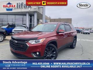 Used 2021 Chevrolet Traverse RS - ONE OWNER, LOW KM, SUNROOF, 360 CAM, HTD LEATHERS, CAPTAIN SEATS for sale in Halifax, NS