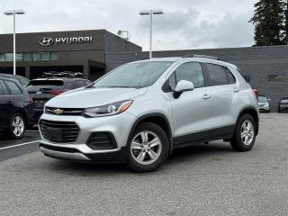 LT | LEATHER | 11052 KMS | NO ACCIDENTS | ONE OWNER <br><br>Recent Arrival! 2022 Chevrolet Trax LT Gray Turbo 1.4L VVT DOHC 4-Cylinder DI SIDI 6-Speed Automatic FWD<br><br>Introducing the 2022 Chevrolet Trax LT, now available at Murray Hyundai! Elevate your driving experience with this versatile and compact SUV thats perfect for city cruising and weekend getaways. The Trax LT boasts a sleek design and spacious interior, offering ample room for both passengers and cargo. Equipped with advanced technology features like Apple CarPlay and Android Auto integration, you can stay connected and entertained on every journey. Plus, with its efficient yet powerful engine, the Trax LT delivers impressive performance and fuel economy. Safety is paramount, and the Trax LT comes loaded with advanced safety features to keep you and your passengers protected on the road. Dont miss out on this opportunity to own the 2022 Chevrolet Trax LT. Visit Murray Hyundai today to test drive yours!<br><br>Why Buy From us? <br>*7x Hyundai Presidents Award of Merit Winner <br>*3x Consumer Choice Award for Business Excellence <br>*AutoTrader Dealer of the Year <br><br>M-Promise Certified Preowned ($995 value): <br>- 30-day/2,000 Km Exchange Program <br>- 3-day/300 Km Money Back Guarantee <br>- Comprehensive 144 Point Mechanical Inspection <br>- Full Synthetic Oil Change <br>- BC Verified CarFax <br>- Minimum 6 Month Power Train Warranty <br><br>Our vehicles are priced under market value to give our customers a hassle free experience. We factor in mechanical condition, kilometres, physical condition, and how quickly a particular car is selling in our market place to make sure our customers get a great deal up front and an outstanding car buying experience overall. Dealer #31129.<br><br><br>Odometer is 23180 kilometers below market average!<br><br><br>CALL NOW!! This vehicle will not make it to the weekend!!
