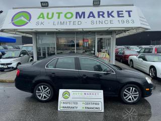 CALL OR TEXT KARL @ 6-0-4-2-5-0-8-6-4-6 FOR INFO & TO CONFIRM WHICH LOCATION.<br /><br />BEAUTIFUL VW JETTA WITH THE SPORTY AND FUN 5 SPEED MANUAL TRANSMISSION. FULLY INSPECTED AND READY TO GO! BRAKES ARE 80% NEW FRONT AND REAR, TIRES HAVE TONS OF LIFE LEFT IN THEM. IT NEEDS NOTHING. NICE, CLEAN FUN LITTLE CAR. GRAB IT BEFORE IT'S GONE!<br /><br />2 LOCATIONS TO SERVE YOU, BE SURE TO CALL FIRST TO CONFIRM WHERE THE VEHICLE IS.<br /><br />We are a family owned and operated business for 40 years. Since 1983 we have been committed to offering outstanding vehicles backed by exceptional customer service, now and in the future. Whatever your specific needs may be, we will custom tailor your purchase exactly how you want or need it to be. All you have to do is give us a call and we will happily walk you through all the steps with no stress and no pressure.<br /><br />                                            WE ARE THE HOUSE OF YES!<br /><br />ADDITIONAL BENEFITS WHEN BUYING FROM SK AUTOMARKET:<br /><br />-ON SITE FINANCING THROUGH OUR 17 AFFILIATED BANKS AND VEHICLE                                                                                                                      FINANCE COMPANIES.<br />-IN HOUSE LEASE TO OWN PROGRAM.<br />-EVERY VEHICLE HAS UNDERGONE A 120 POINT COMPREHENSIVE INSPECTION.<br />-EVERY PURCHASE INCLUDES A FREE POWERTRAIN WARRANTY.<br />-EVERY VEHICLE INCLUDES A COMPLIMENTARY BCAA MEMBERSHIP FOR YOUR SECURITY.<br />-EVERY VEHICLE INCLUDES A CARFAX AND ICBC DAMAGE REPORT.<br />-EVERY VEHICLE IS GUARANTEED LIEN FREE.<br />-DISCOUNTED RATES ON PARTS AND SERVICE FOR YOUR NEW CAR AND ANY OTHER   FAMILY CARS THAT NEED WORK NOW AND IN THE FUTURE.<br />-40 YEARS IN THE VEHICLE SALES INDUSTRY.<br />-A+++ MEMBER OF THE BETTER BUSINESS BUREAU.<br />-RATED TOP DEALER BY CARGURUS 5 YEARS IN A ROW<br />-MEMBER IN GOOD STANDING WITH THE VEHICLE SALES AUTHORITY OF BRITISH   COLUMBIA.<br />-MEMBER OF THE AUTOMOTIVE RETAILERS ASSOCIATION.<br />-COMMITTED CONTRIBUTOR TO OUR LOCAL COMMUNITY AND THE RESIDENTS OF BC.<br /> $495 Documentation fee and applicable taxes are in addition to advertised prices.<br />LANGLEY LOCATION DEALER# 40038<br />S. SURREY LOCATION DEALER #9987<br />