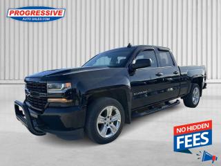 <b>Aluminum Wheels,  Remote Keyless Entry,  Cruise Control,  Rear View Camera,  Touch Screen!</b><br> <br>    This Chevrolet Silverado is a highly refined truck created to be as comfortable as it is capable. This  2019 Chevrolet Silverado 1500 LD is for sale today. <br> <br>The Chevy Silverado 1500 is functional and ergonomic, suited for the work-site and or family life. Bold styling throughout gives it amazing curb appeal and a dominating stance on the road, while the its smartly designed interior keeps every passenger in superb comfort and connectivity on any trip. With brawn, brains and reliability, this pickup was built by truck people, for truck people, and comes from the family of the most dependable, longest-lasting full-size pickups on the road. This  Double Cab 4X4 pickup  has 129,804 kms. Its  black in colour  . It has a 6 speed automatic transmission and is powered by a   5.3L 8 Cylinder Engine.  <br> <br> Our Silverado 1500 LDs trim level is Custom. Stepping up to this Silverado Custom is a great choice as it comes with some excellent standard features like aluminum wheels, a 7 inch color touchscreen display with Chevrolet MyLink and bluetooth streaming audio, body coloured exterior accents and bumpers, trailering package, signature LED lights, cruise control and easy to clean rubber floors. Additional features also include remote keyless entry and a locking tailgate, 4G LTE hotspot capability, a rear vision camera, teen driver technology, chrome bumpers, SiriusXM radio and power windows. This vehicle has been upgraded with the following features: Aluminum Wheels,  Remote Keyless Entry,  Cruise Control,  Rear View Camera,  Touch Screen,  Streaming Audio,  Teen Driver Technology. <br> <br>To apply right now for financing use this link : <a href=https://www.progressiveautosales.com/credit-application/ target=_blank>https://www.progressiveautosales.com/credit-application/</a><br><br> <br/><br><br> Progressive Auto Sales provides you with the all the tools you need to find and purchase a used vehicle that meets your needs and exceeds your expectations. Our Sarnia used car dealership carries a wide range of makes and models for exceptionally low prices due to our extensive network of Canadian, Ontario and Sarnia used car dealerships, leasing companies and auction groups. </br>

<br> Our dealership wouldnt be where we are today without the great people in Sarnia and surrounding areas. If you have any questions about our services, please feel free to ask any one of our staff. If you want to visit our dealership, you can also find our hours of operation and location information on our Contact page. </br> o~o