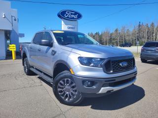 <p>2020 Ford Ranger</p><p> </p><p>XLT 4D Crew Cab 4WD EcoBoost 2.3L I4 Turbocharged VCT</p><p> </p><p>Gray</p><p> </p><p>One Owner with Summer And Studded Winter Tires!!</p><p> </p><p>Odometer is 4917 kilometers below market average! 4WD, 17 Magnetic Painted Aluminum Wheels, 8-Way Power Driver Seat w/Power Lumbar,  Heated Driver/Pass Seats, Apple CarPlay and Android Auto, Cruise Control, Equipment Group 302A Luxury, Manual-Sliding Rear-Window, Rear Camera, Remote Start System, XLT Sport Appearance Package. Trailer Tow Package. </p><p> </p><p>Benefits of shopping at Canso Ford: </p><p>- Carfax report with every quality pre-owned vehicle </p><p>- Full tank of fuel with every quality pre-owned vehicle </p><p>- 1-Year Tire and Rim Protection with every quality pre-owned vehicle.</p>