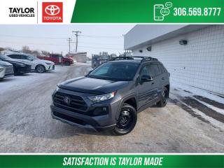 Used 2020 Toyota RAV4 Trail TRD OFF ROAD PACKAGE - HARD TO FIND - 2ND SET OF STEEL RIMS AND WINTER TIRES TOO for sale in Regina, SK