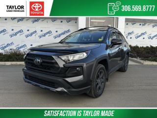 Used 2020 Toyota RAV4 Trail TRD OFF ROAD PACKAGE - HARD TO FIND - 2ND SET OF STEEL RIMS AND WINTER TIRES TOO for sale in Regina, SK