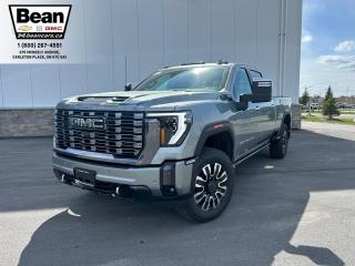 New 2024 GMC Sierra 3500 HD Denali Ultimate DURAMAX 6.6L V8 WITH REMOTE START/ENTRY, HEATED SEATS, HEATED STEERING WHEEL, VENTILATED SEATS, SUNROOF, MULTI-PRO TAILGATE, SUNROOF, MASSAGING SEATS for sale in Carleton Place, ON